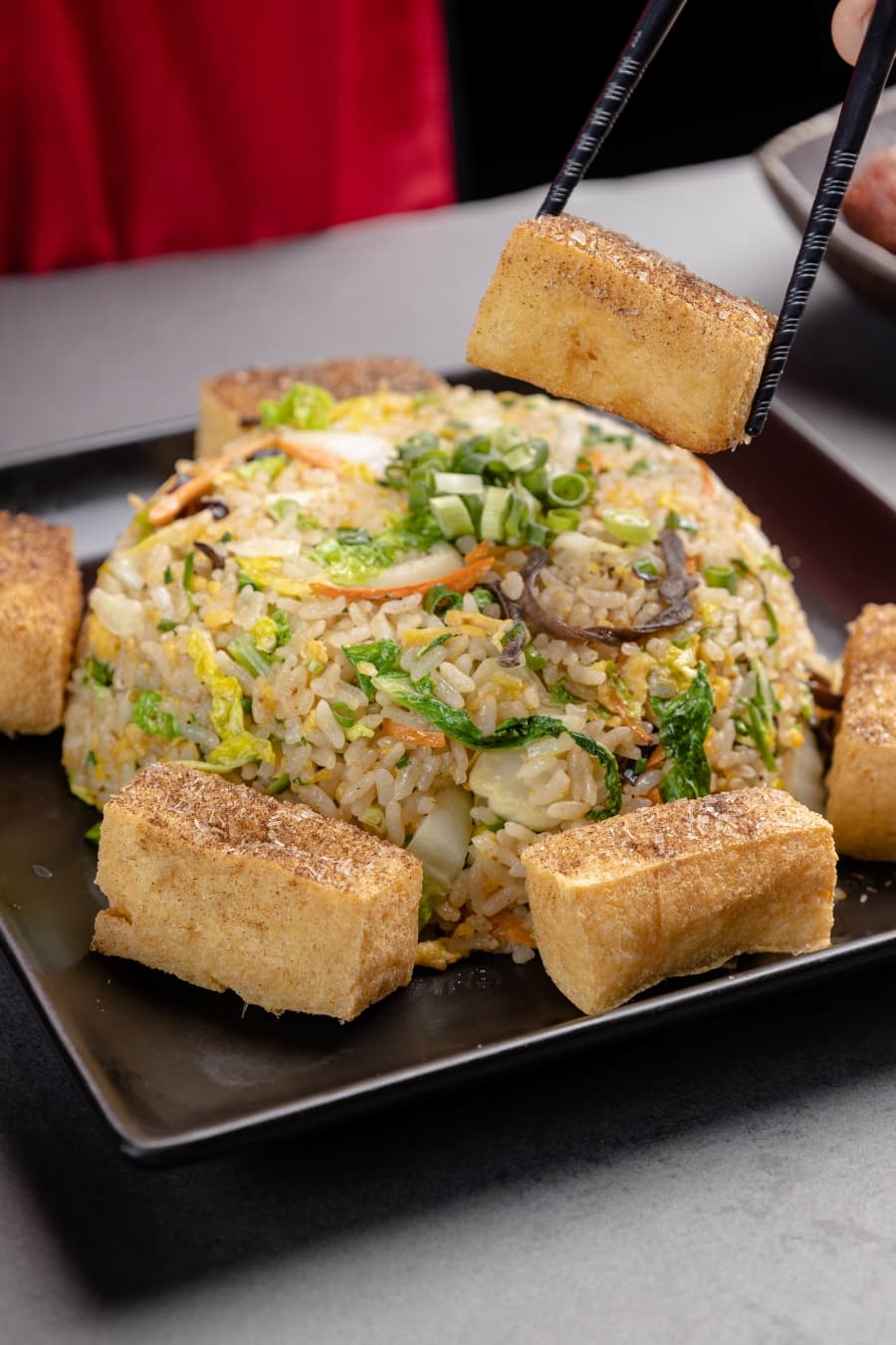 VEGETARIAN TOFU CHAHAN