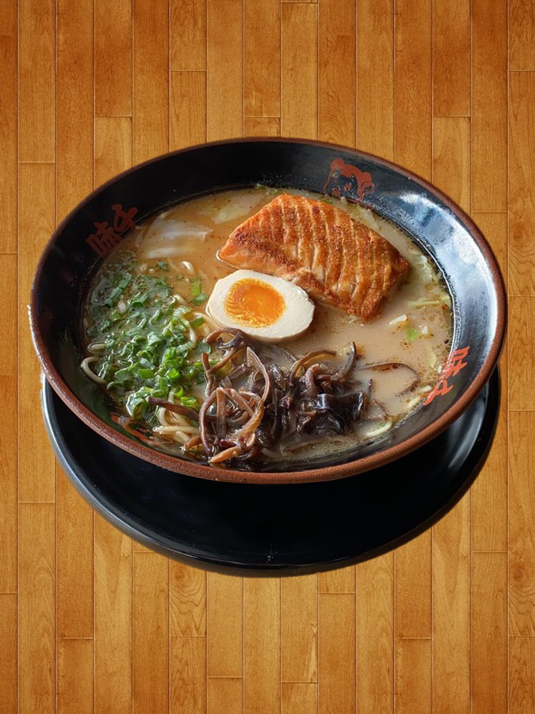 GRILLED SALMON RAMEN